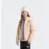 The North Face Girls’ Hydrenalite Down Hooded Jacket (NF0A8H3W) timeless taupe