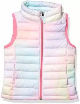 Amazon Essentials Leichte Wasserbeständige Verstaubare Pufferweste (G-S17AE10005) rosa schatteneffekt