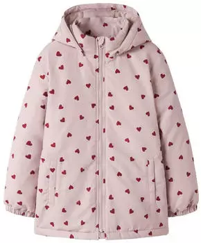 Name It NMFMAXI Outdoorjacke mit abnehmbarer Kapuze (13255205) hellpink/rot