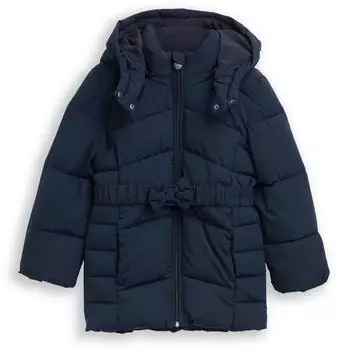 Tom Tailor Puffer-Mantel mit Gürtel (1047606) blau