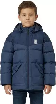 LEGO Wear LEGO Kids Winterjacke Steppjacke Wasserabweisend (60-1101-195-513) dark blue