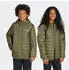 Adidas Essentials Light Padded Kids Outdoor Jacket (JW2428) olive strata/reflective silver