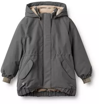 Wheat Kid's Tove Winterjacket dark charcoal