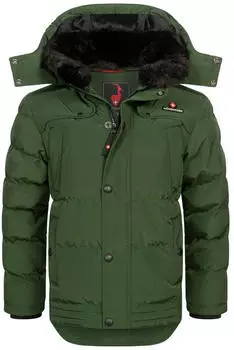 H&ouml;henhorn Bergoo Kinder Winterjacke gr&uuml;n
