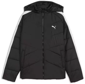 Puma T7 Pufferjacke mit Reißverschluss (694632) schwarz
