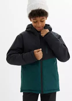 bonprix Winterjacke Regular Fit (96291895) tiefgr&uuml;n/schwarz