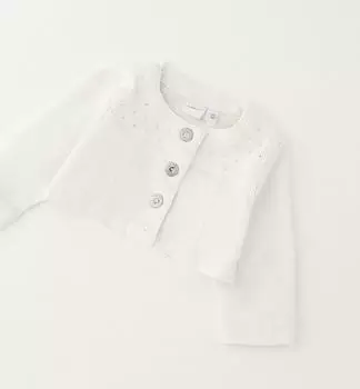 iDO by Miniconf Girl Jacket Outdoorjacke Clear Washed (54308332) optical wei&szlig;