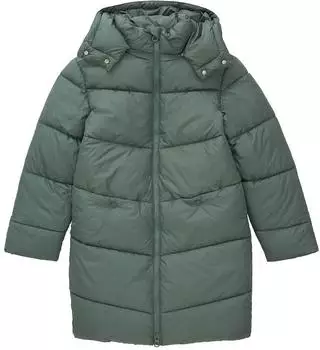 Tom Tailor Longstyle Puffer Wintermantel (1038496) green dust
