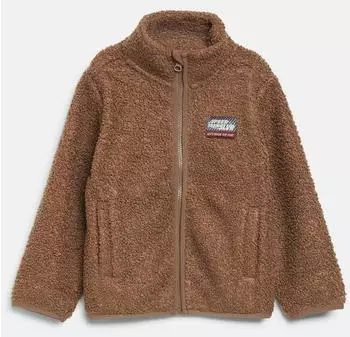 s.Oliver Plüschjacke (2181615) braun