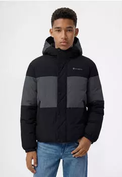 Champion Steppjacke mit Kapuze (22518352) schwarz