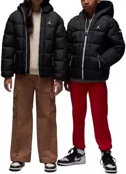 Nike Jordan Daunenjacke mit Kapuze (95F009) schwarz
