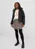 bonprix Gefütterte Steppjacke mit Kapuze (27262734) schwarz