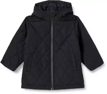 Amazon Essentials Lange Winterjacke Unisex Kinder (AEUC10105S24) schwarz
