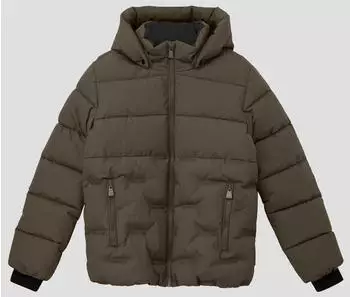 s.Oliver Steppjacke mit Kapuze (2183562) dunkelbraun