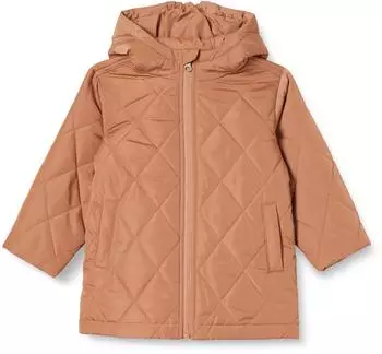 Amazon Essentials Lange Winterjacke Unisex Kinder (AEUC10105S24) hellbraun