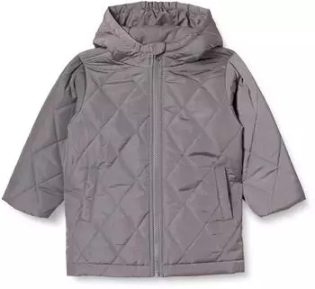 Amazon Essentials Lange Winterjacke Unisex Kinder (AEUC10105S24) grau