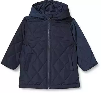 Amazon Essentials Lange Winterjacke Unisex Kinder (AEUC10105S24) blau