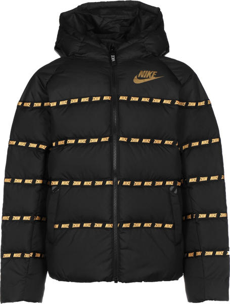 Nike Older Kids' Down Jacket (CU9154) black/metallic gold