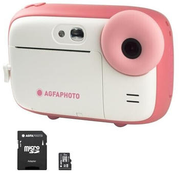 AgfaPhoto Realikids Instant Cam + SD 32GB Pink