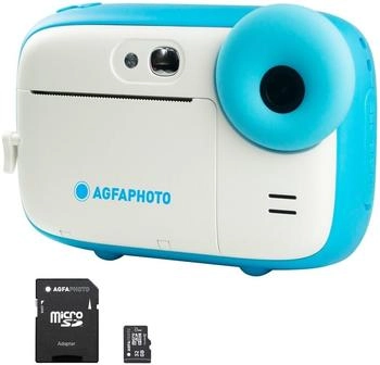 AgfaPhoto Realikids Instant Cam + SD 32GB Blue
