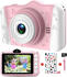 ITSHINY 3,5-Zoll-Großbildschirm Kinderkamera 12MP