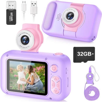 ARNSSIEN X101 Kinder Digitalkamera lila