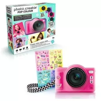 Canal Toys Photo Creator Pop Colour Digital Camera pink