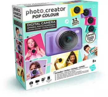 Canal Toys Photo Creator Pop Colour Digital Camera purple