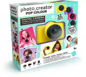 Canal Toys Photo Creator Pop Colour Digital Camera yellow