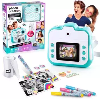 Canal Toys Photo Creator Instant Camera 3-in-1 turquoise