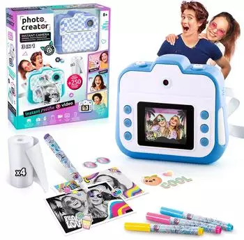 Canal Toys Photo Creator Instant Camera 3-in-1 blue