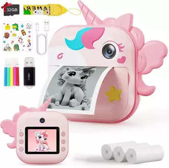 Vivitar 2.4" Kids ZERO ZERO Pink