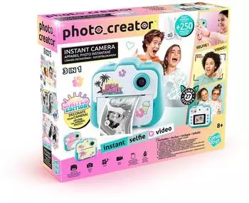 Canal Toys Photo Creator Sofortbildkamera Summer Edition, Selfie & Video, f&uuml;r Kinder (CLK 028)