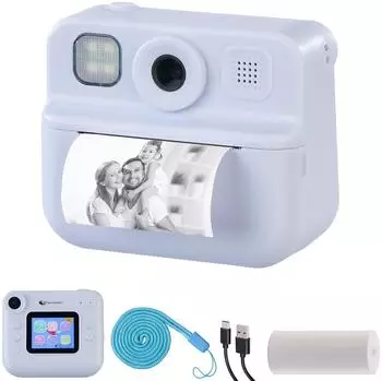 Playtastic DV-50.kids Sofortbildkamera 48MP, 2"-Display, blau (ZX7828-944)