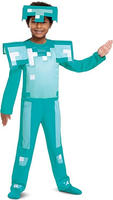 Disguise - Minecraft Costume - Diamond Armor (116 cm)