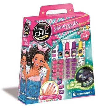 Clementoni Crazy Chic - Crazy Glow in the Dark Nails (18113)