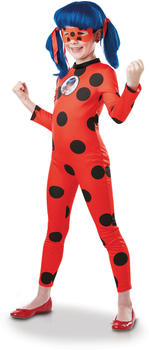 Rubie's Miraculous Ladybug Tikki Kostüm mit Maske 7-8 Jahre