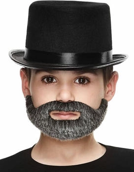 Maskworld Vollbart schwarz