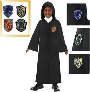 Amscan Hogwarts Robe 4x Klett-Wappen Kinder Kostüm 9918716