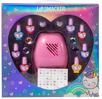 Lip Smacker Nail Art Blockbuster Set Nagellacke Sticker Nageltrockner