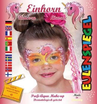 Eulenspiegel Make Up Motiv-Set Einhorn Farben Eulenspiegel Make Up Motiv-Set Einhorn Farben