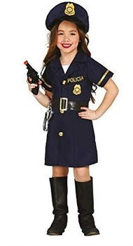 Fiestas Guirca Polizei Kostüm Kinder 5-6 Jahre