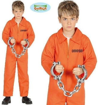 Fiestas Guirca Kostüm amerikanischer Gefangener für Kinder S1