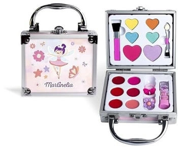 Aquarius Cosmetic Mini-Koffer Fee Lidschatten Lipgloss Lippenstift Pinsel Ringe