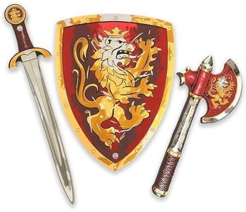 Liontouch Edler Ritter Spielzeugschwert Schild rot