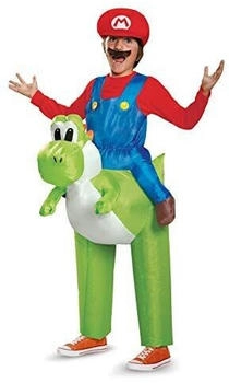 Disguise Mario reitet Yoshi aufblasbar Fancy Dress Costume 85150CH-15L
