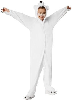 Dress for Fun Eisbär Plüsch Kostüm Antarktis