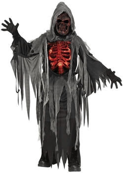 Fun World Schwelenden Reaper Death Düster Glühend Kinder Halloween Kostüm 135682