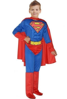 Orlob Karneval Superman Muskeln Superheld Kostüm für Kinder
