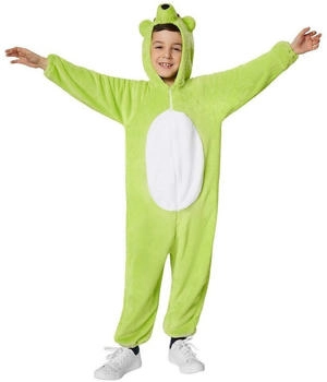 Dress for Fun Grüner Bär Tierkostüm Plüsch Overall